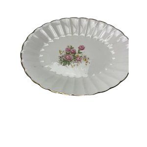 Vintage Floral Large Serving Dish